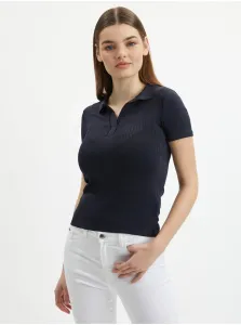 Orsay Dark blue Womens Knitted Polo T-Shirt - Women #2217804