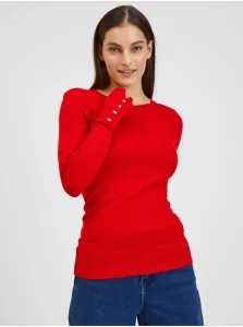 Orsay Red Ladies Light Sweater - Women