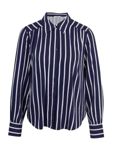 Orsay White-Blue Ladies Striped Blouse - Women #2217667