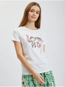 Orsay White Womens T-Shirt - Women #2219991