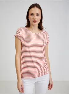 Red and white women's striped T-shirt ORSAY - Women #1497250