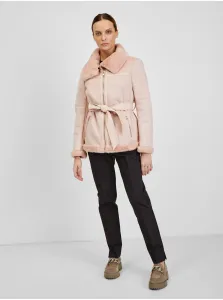 Orsay Pink Ladies Suede Jacket - Women #2101726