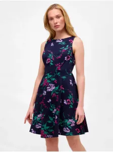 Dark blue floral dress ORSAY - Women #1076655
