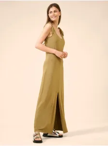 Khaki maxi dresses for hangers with slit ORSAY - Women #1443443