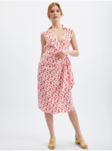 Orsay Pink Ladies Patterned Dress - Women