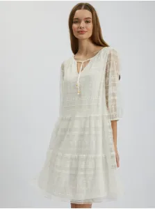 Orsay White Ladies Lace Dress - Women