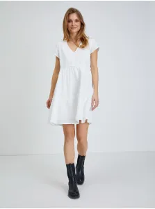White basic dress ORSAY - Women