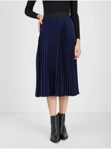Orsay Dark blue ladies pleated skirt - Ladies #2179417