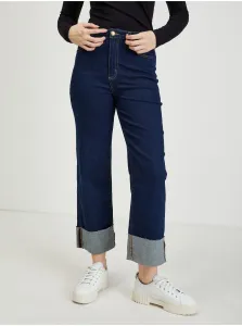 Dark blue womens straight fit jeans ORSAY - Women