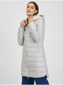 Orsay Light Blue Ladies Winter Quilted Coat - Women #2068200