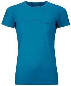 Ortovox 120 Tec Mountain T-Shirt W Heritage Blue S Maglietta outdoor