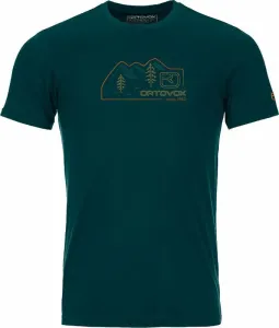 Ortovox 140 Cool Vintage Badge T-Shirt M Dark Pacific M T-Shirt