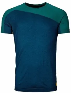 Ortovox 170 Cool Horizontal T-Shirt M Petrol Blue Blend L Maglietta