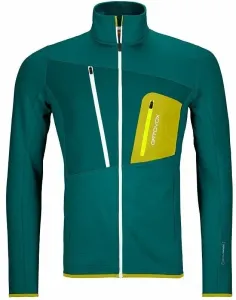 Ortovox Fleece Grid Jacket M Pacific Green L Felpa outdoor