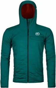 Ortovox Swisswool Piz Badus Jacket M Pacific Green S Giacca outdoor