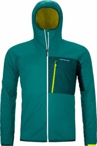 Ortovox Swisswool Piz Duan Jacket M Pacific Green L Giacca outdoor