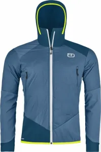 Ortovox Swisswool Col Becchei Hybrid Jacket M Mountain Blue L Giacca outdoor
