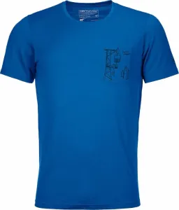 Ortovox Itimo termico 185 Merino Way To Powder T-Shirt M Just Blue M