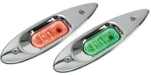 Osculati Evoled Eye low consumption LED navigation lights Stainless Steel #15009