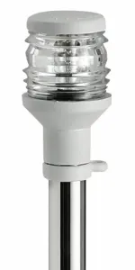 Osculati Lightpole Stainless Steel with white plastic light