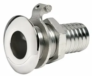 Osculati Skin fitting Stainless Steel with Hose Adaptor 1/2'' #3152829
