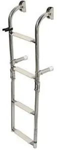 Osculati Foldable Transom Ladder Inox - 3 st