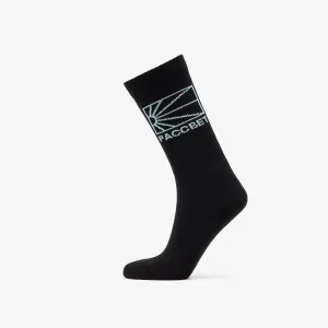 PACCBET Logo Socks Knit Black #225409