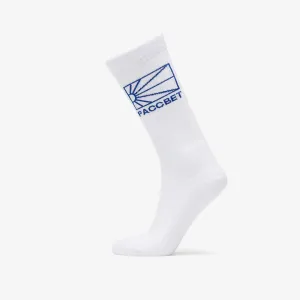 PACCBET Logo Socks Knit White #225404