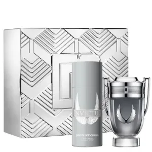 Paco Rabanne Invictus Platinum - EDP 100 ml + deodorante con vaporizzatore 150 ml