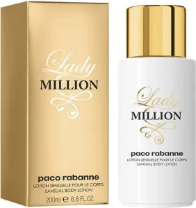 Paco Rabanne Lady Million lozione per il corpo da donna 200 ml