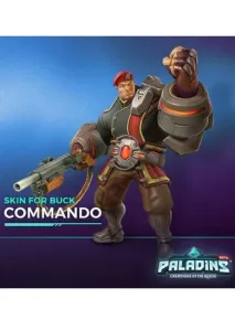 Paladins - Buck Hero + Commando Skin Key GLOBAL