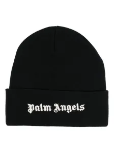 PALM ANGELS - Berretto In Cotone Con Logo #2375369