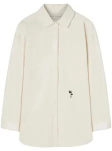 PALM ANGELS - Camicia Cotone Con Logo #2375171