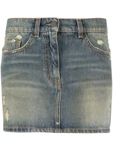 PALM ANGELS - Minigonna Di Jeans #2393608