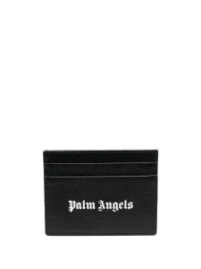 PALM ANGELS - Porta Carte Di Credito In Pelle