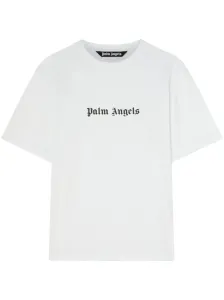 PALM ANGELS - T-shirt In Cotone Con Logo #3083238