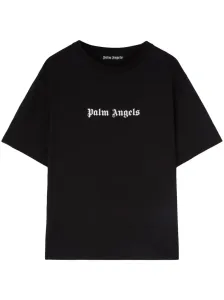 PALM ANGELS - T-shirt In Cotone Con Logo