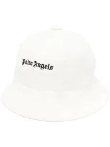 PALM ANGELS X TESSABIT - Cappello Da Pescatore Con Logo #1698834