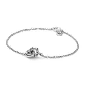 Pandora Bellissimo bracciale in argento Signature 592742C01 18cm