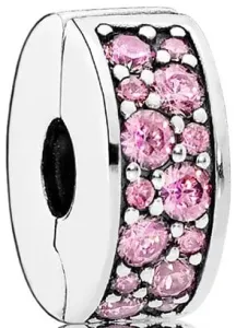 Pandora Charm clip rosa scintillante 791817PCZ