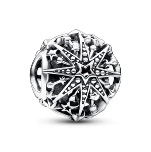 Pandora Charm scintillante in argento Fiocco di neve 792360C00