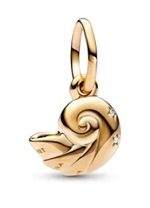 Pandora Ciondolo elegante placcato in oro Shine Disney Conchiglia Magica 762685C01
