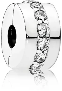 Pandora Clip in argento con cristalli 791972CZ