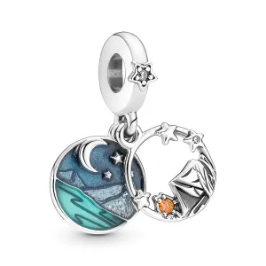 Pandora Elegante charm in argento Campeggio Moments 791686C01