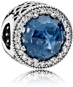 Pandora Lussuoso charm con cristallo blu 791725NMB