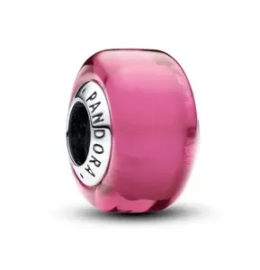 Pandora Perla di vetro rosa 793107C00