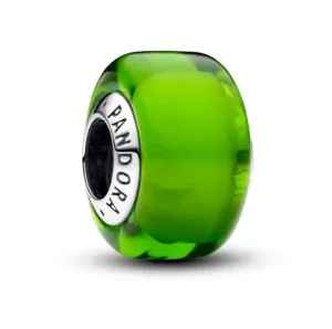 Pandora Perla di vetro verde 793106C00