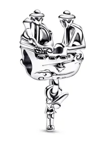 Pandora Simpatico charm in argento Trilli e Nave dei Pirati di Disney 792521C00