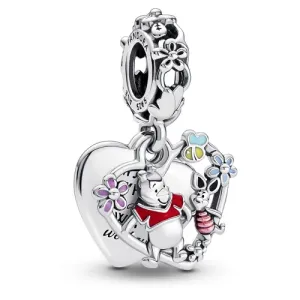 Pandora Simpatico charm in argento Winnie the Pooh e Pimpi di Disney 792214C01