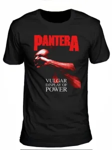 Pantera Maglietta Unisex Vulgar Display of Power Red Black S